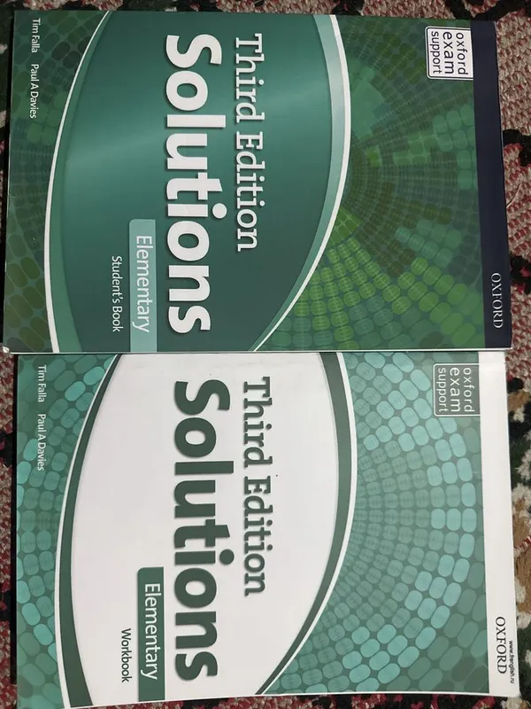 Книга по английскому Solutions
