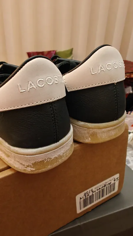 Кожаные кеды Lacoste со скидкой! 3