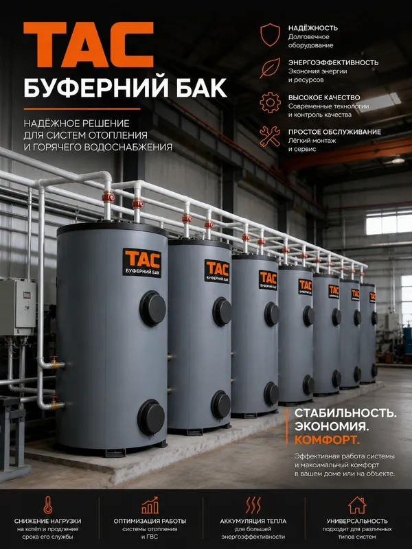Буферний бак 2000