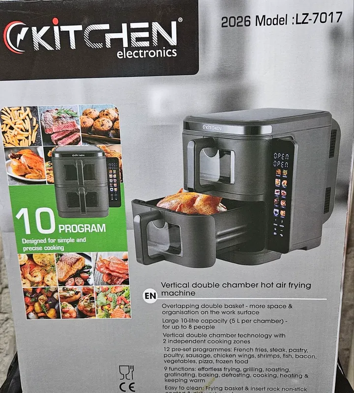 Новый двухэтажный аэрогриль Kitchen 12л — фото 2