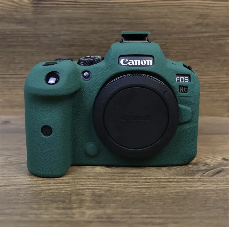 Силиконовый чехол на фотоаппарат Canon R6 mark II Силиконовый чехол на фотоаппарат Canon R6 mark II