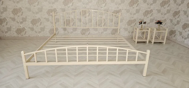 Металлические двуспальная кровать. Темир Калават. Model: ISABELLA — фото 3