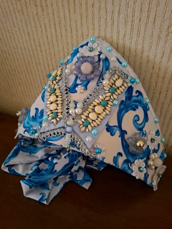 Qo‘l mehnati bilan yasalgan kokoshnik 3