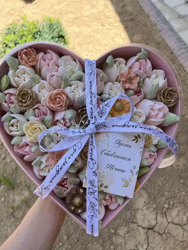 Зефирные цветы .Сватовство . Фатиха — фото 4