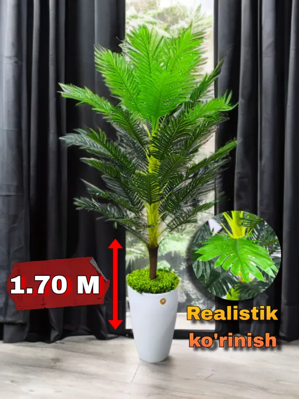 Palma daraxti (Sun'iy) 1.70 Metr balandlikda
