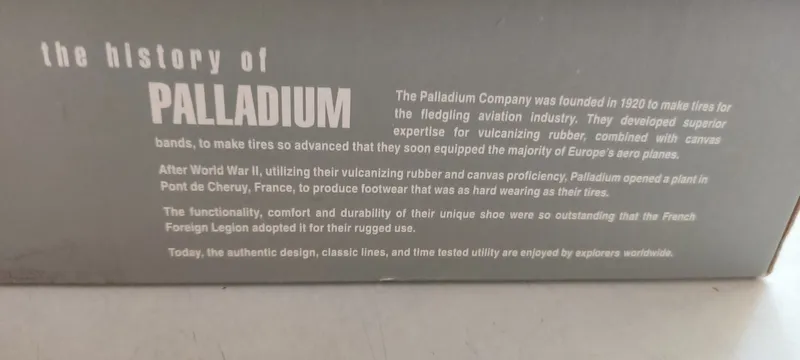 Продаются кроссовки (кеды) унисекс palladium, серые размер 40 — фото 3