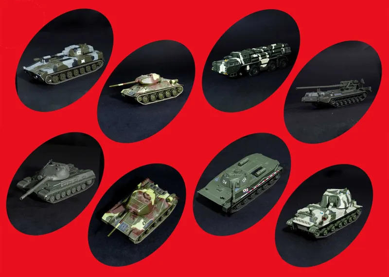 Акция 3 игрушки военной техники = 4. Масштаб 1:72. #Танки, #самолеты. — фото 2