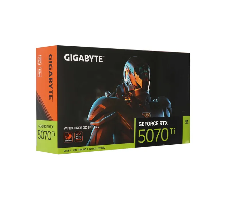 -Видеокарта Gigabyte RTX 5070 Ti WINDFORCE OC 16GB(GV-N507TWF3OC-16GD) 4
