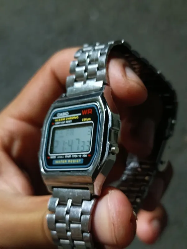 CASIO WR silver rang 8 CASIO WR silver rang 8