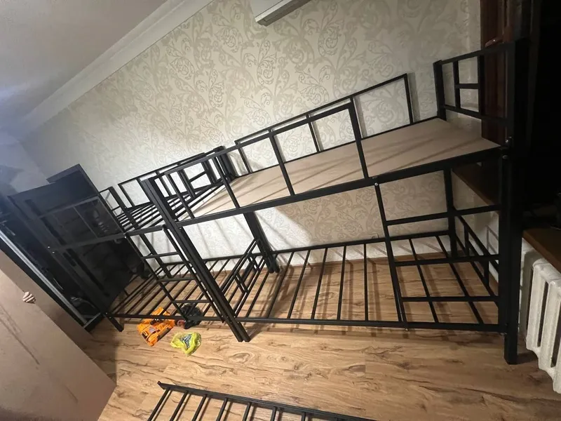 Двухъярусная кровать Loft krovat темир крават metal kalavat Лофт 2 Двухъярусная кровать Loft krovat темир крават metal kalavat Лофт 2