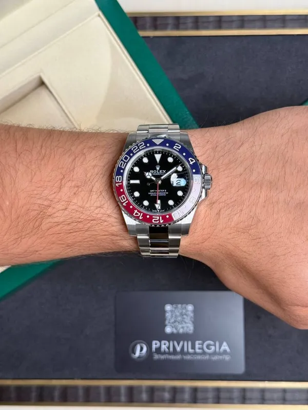 Rolex GMT Master II 40mm Steel Pepsi 2 Rolex GMT Master II 40mm Steel Pepsi 2