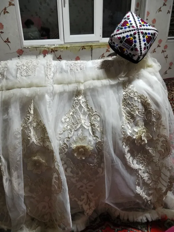 Beshik yangi bolamga olingan lekn ishlatlmagan 4