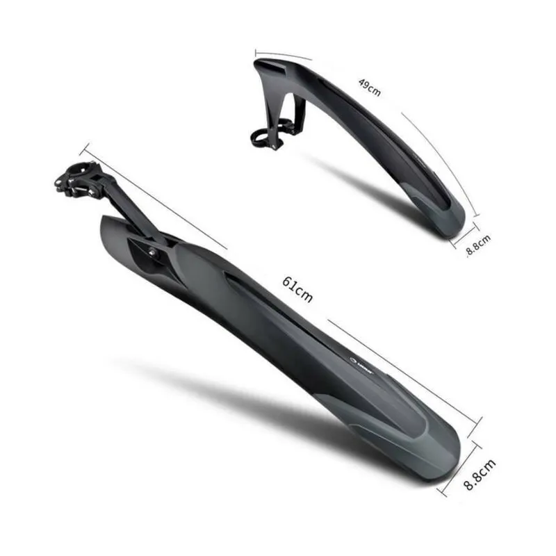 Велосипедные крылья RBRL RL-990F/R (24–29") 2