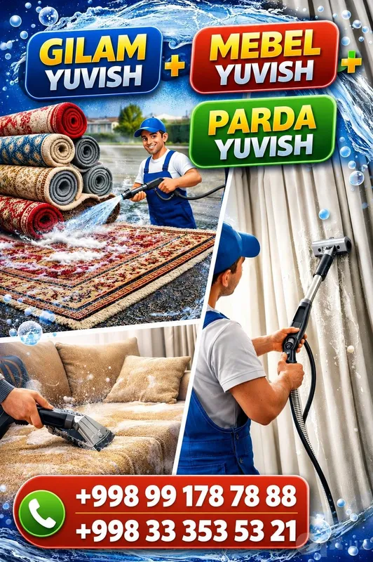 Sergeli gilam yuvish 3 Sergeli gilam yuvish 3