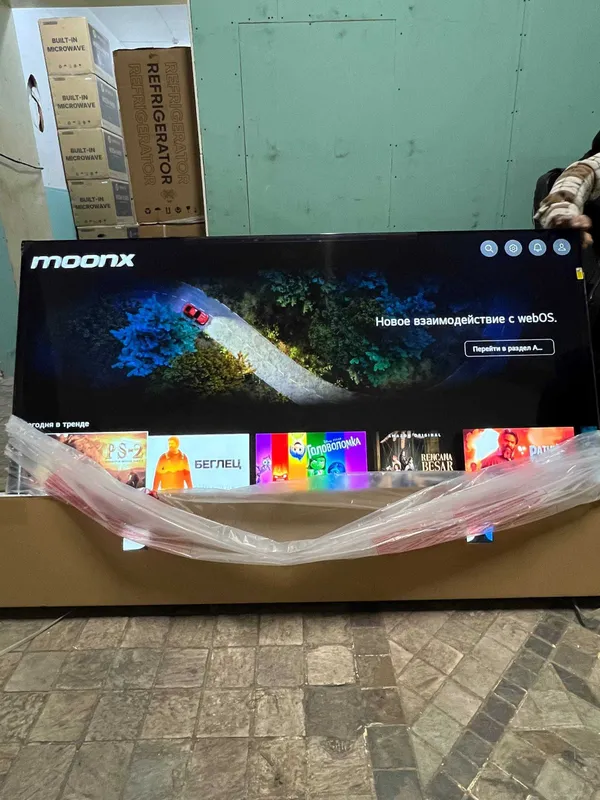 Телевизор moonx 65 4K Smart Webos TV со склада низком ценам + доставка — фото 1