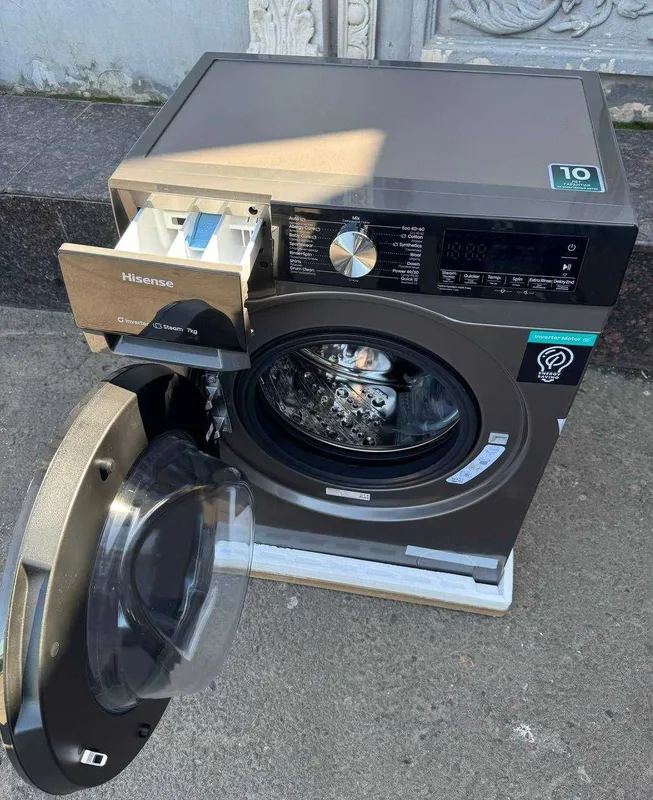 Стиральная машина Hisense 7 кг WF3S7021BTUA Inverter Steam — фото 5