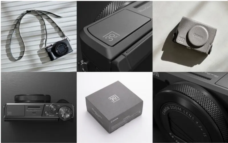 Canon PowerShot G7 X Mark III Graphite Kit — PowerShot 30th Anniversar 3 Canon PowerShot G7 X Mark III Graphite Kit — PowerShot 30th Anniversar 3
