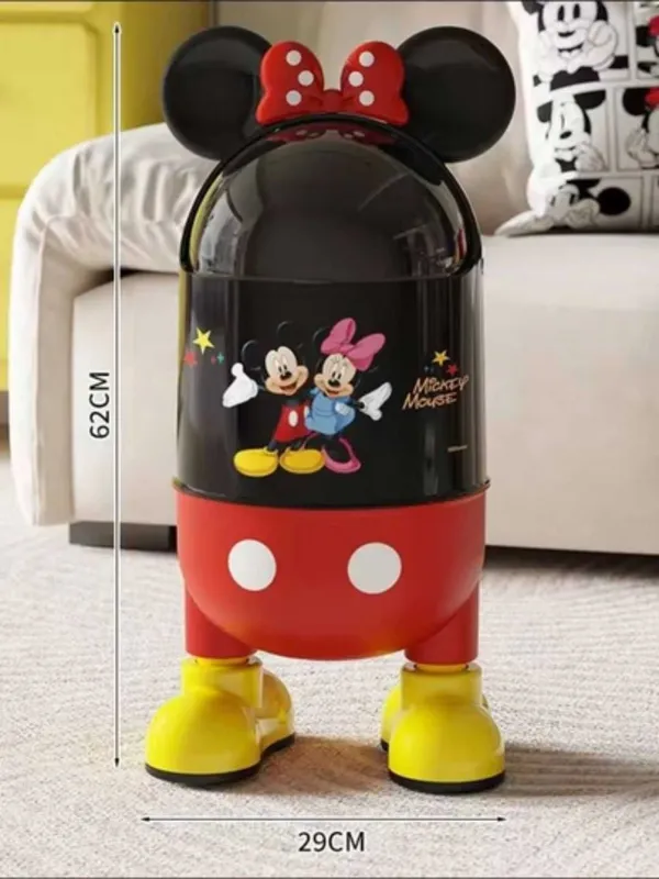 Bolalar axlat qutisi Mickey Mouse savat vedro chiqindi qutisi