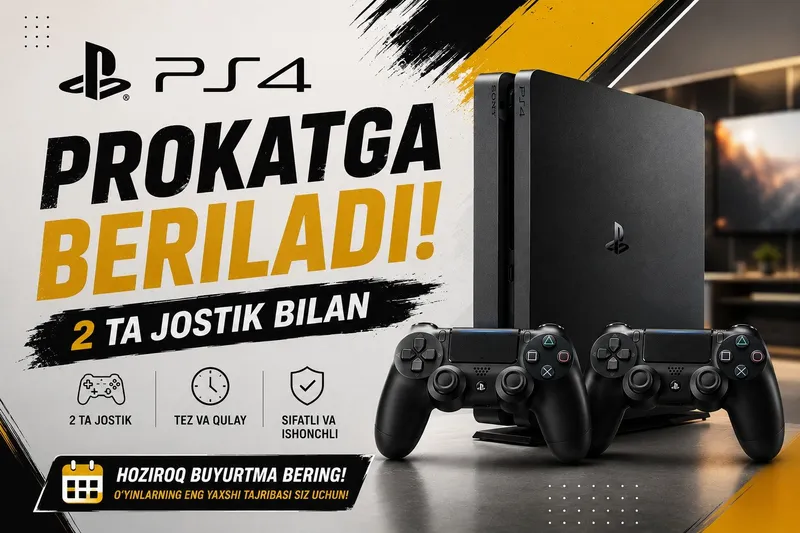 Playstation 4 prokat