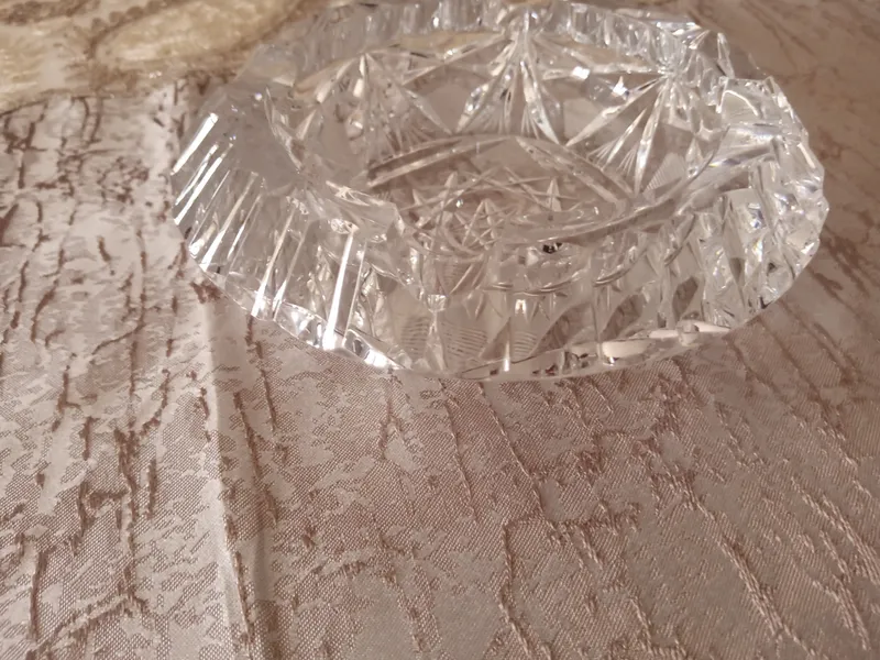 Хрустальная Пепельница