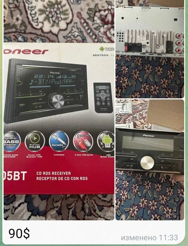Pioneer , Kenwood , mafon , uselitel