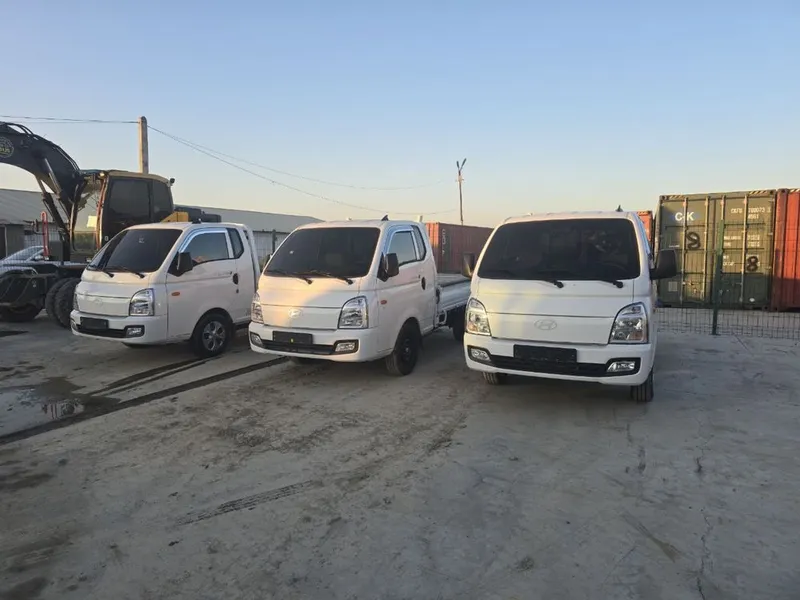 HYUNDAI porter пропан газ год 2024 мотор 2,5 турбина цвет белый — фото 1