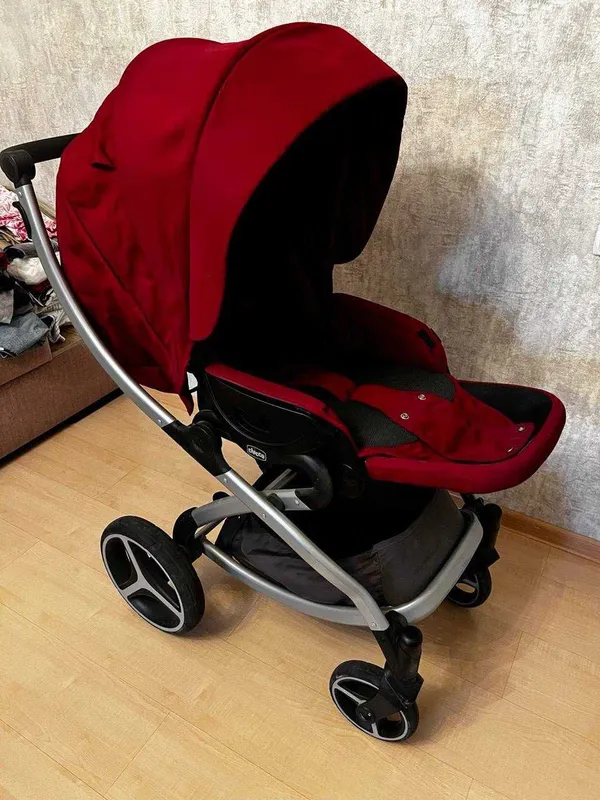 Chicco Artic aravachasi (ishlatilgan) ideal holatda + yomg‘ir yopqichi 1