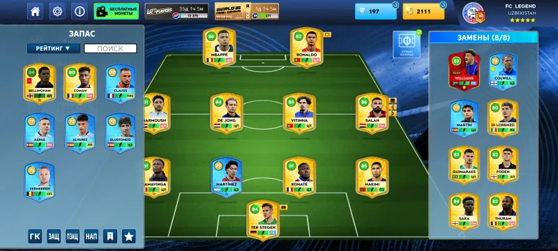 Dls 26 kuchli akaunt sotiladi Mbappe,Ronaldo,Salah 3