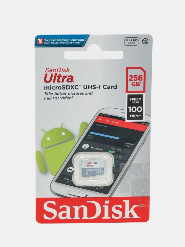 Fleshka Sandisk 32gb-512gb | Флешка для телефон, домофон, видеокамера — фото 2