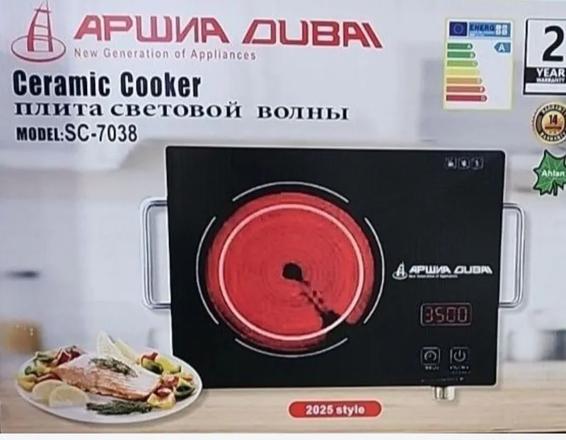 Elektr tok plita sensor Электрический плита сенсорная электроплита дос — фото 4
