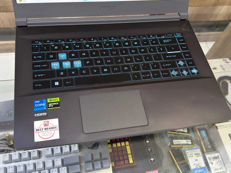MSI Thin 15 B13VE Core i5-13420H ram 16 ssd 512 NVIDIA RTX 4050 6GB — фото 3