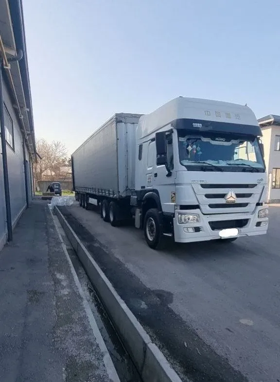 HOWO A6 + KRONE Прицеп Сотилади — фото 3