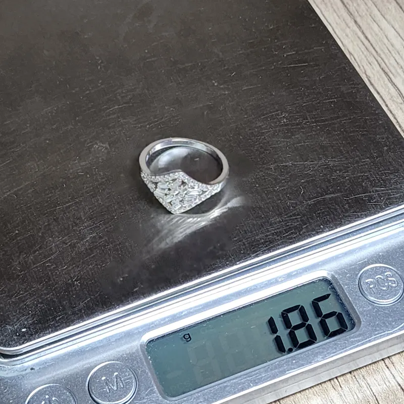 Серебряное кольцо 5