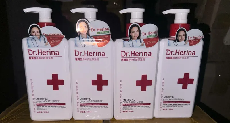 Quruq terini namlantiruvchi va davolovchi krem