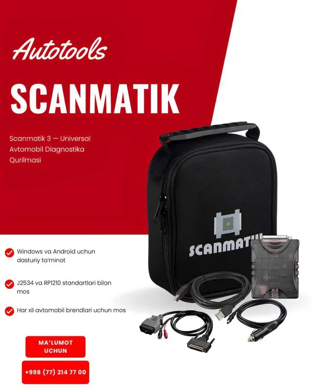 SCANMATIK 3 - UNIVERSAL avtomobil diagnostika
