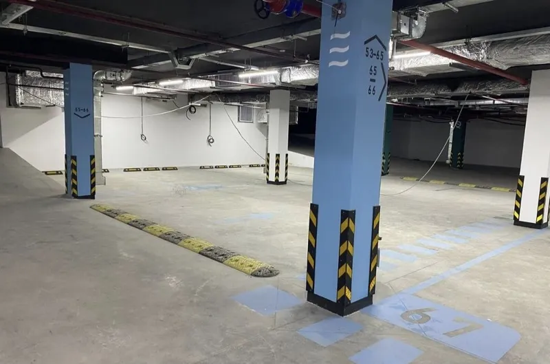 Демпфер угловой ДУ-8 резиновый 800*100* parking parkovka — фото 5