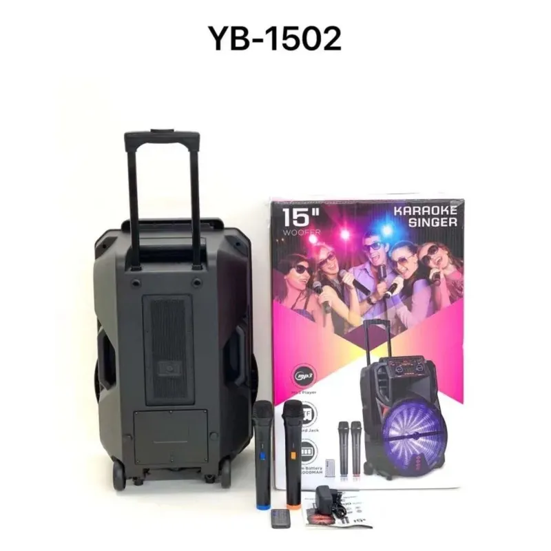 портативная караоке-колонка KARAOKE SINGER YB 1502 — фото 2