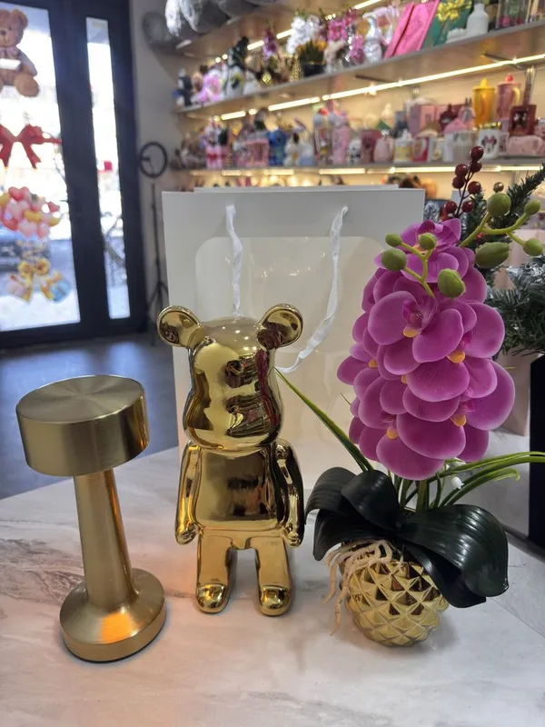 Sovgalar toplami Gold kopilka , sensor lampa, gul