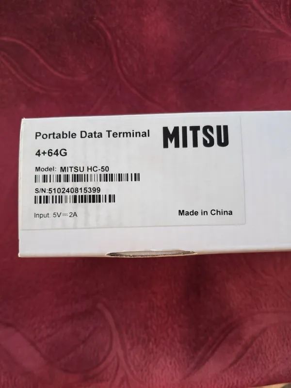 Mitsu HC-50. 4+64gb data terminal 3 Mitsu HC-50. 4+64gb data terminal 3