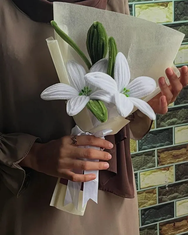qōldan yasalgan gullar 4