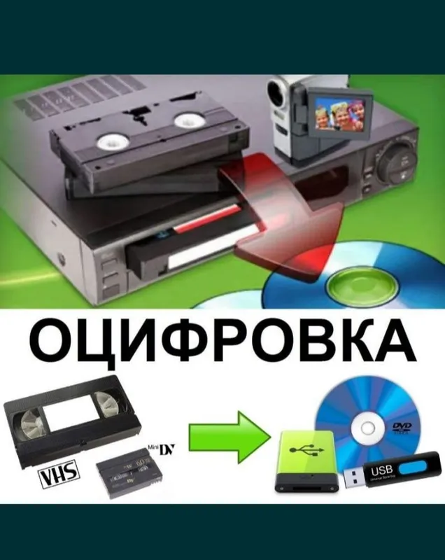 Оцифровка Видео/аудиокассет Любых видов и форматов Качественно, Быстро — фото 2