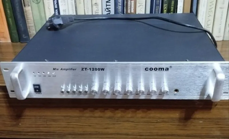 Аудио усилитель Cooma, система оповещения zt-1200w