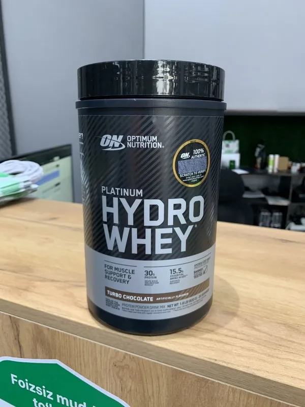 Optimum Nutrition Platinum Hydrowhey Turbo Chocolate 820 g