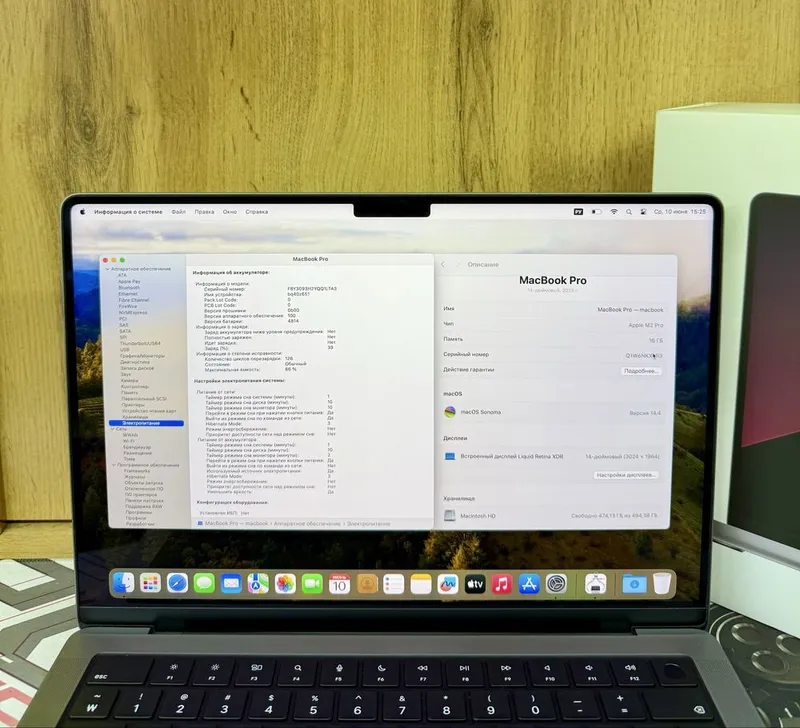Macbook M2 Pro 14inch 16/512GB Pro chip — фото 1