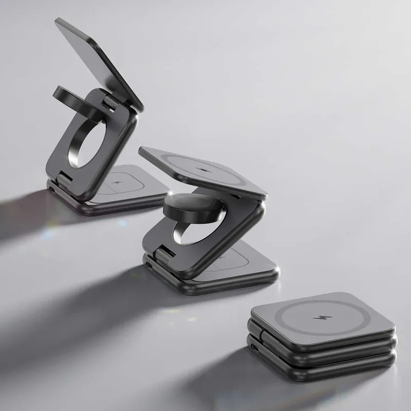 KUXIU X40 3-in-1 MagSafe Foldable Charging Stand sotiladi. 8 KUXIU X40 3-in-1 MagSafe Foldable Charging Stand sotiladi. 8
