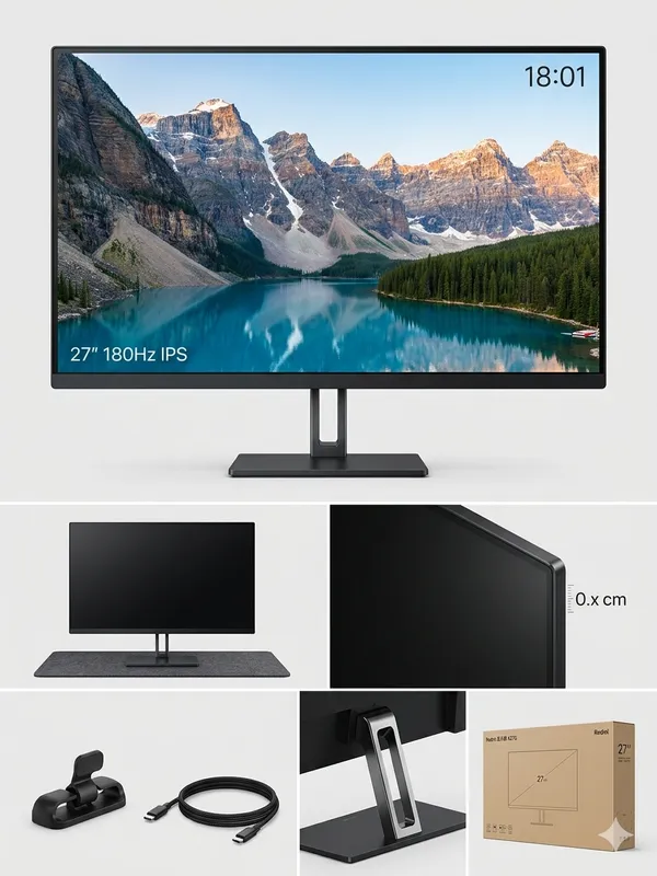 Игровой монитор Xiaomi Redmi Display X27G 180Hz — фото 2