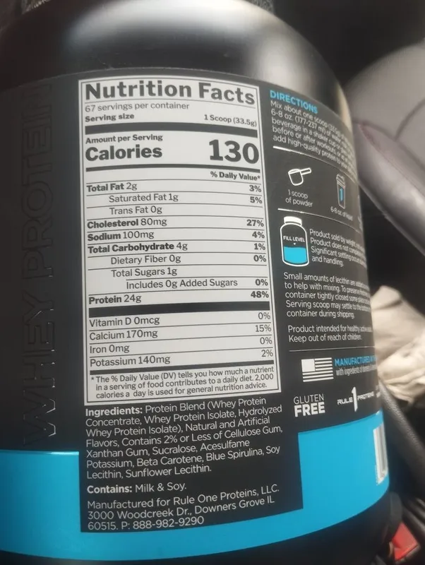 Rule 1 whey protein sotiladi — фото 1