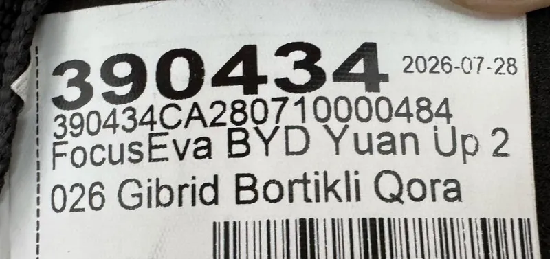Чехол для BYD Yuan Up Gibrid 4