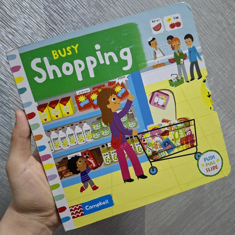 Campbell Busy books. Qattiq karton kitoblar bolalarga — фото 3