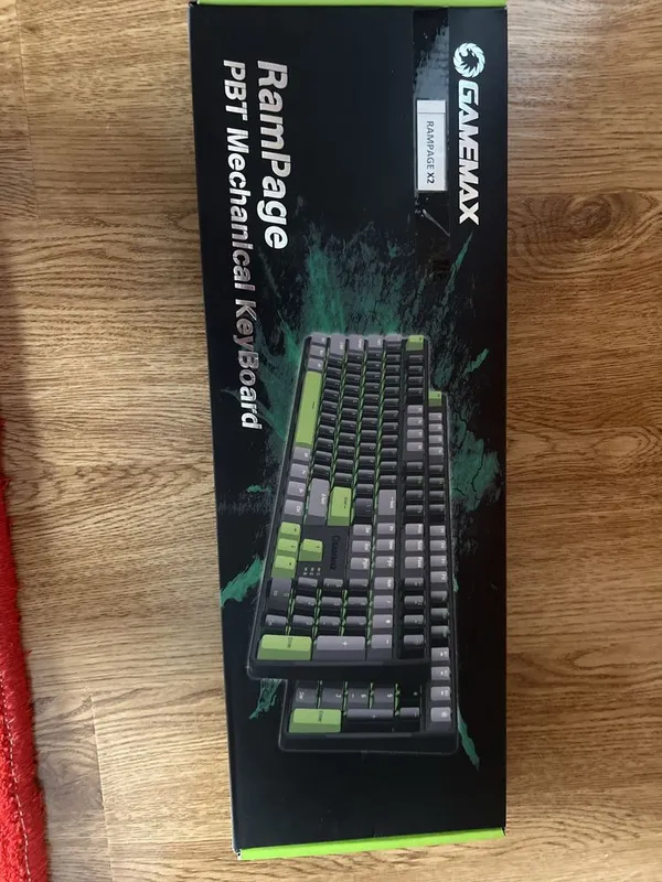 Igrovoy klaviatura GAMEMAX rampage x2